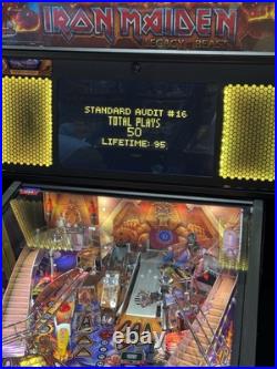 IRON MAIDEN Premium Pinball Machine Stern Insider Connected IRON MAIDEN Premium Pinball Machine Stern Insider Connected