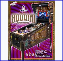 In Stock Houdini Master of Mystery Pinball Machine by American Pinball