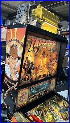 Indiana Jones Pinball Machine By Williams 1993 Free Shipping Beautiful