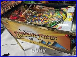 Indiana Jones Pinball Machine By Williams 1993 Free Shipping Brass plated