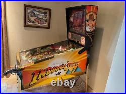 Indiana Jones Pinball Machine By Williams 1993 Free Shipping Fully Restored