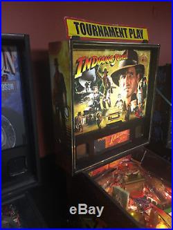 Indiana Jones Pinball Machine Very Good condition