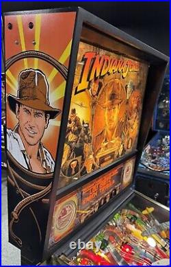 Indiana Jones Pinball Machine Williams 1993 Free Ship Orange County Pinballs