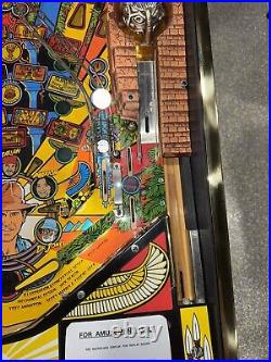 Indiana Jones Pinball Machine Williams 1993 Free Ship Orange County Pinballs