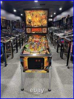Indiana Jones Pinball Machine Williams Orange County Pinballs Free Ship