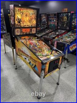 Indiana Jones Pinball Machine Williams Orange County Pinballs Free Ship