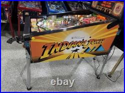 Indiana Jones Pinball Machine Williams Orange County Pinballs Free Ship