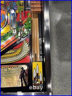 Indiana Jones Pinball Machine Williams Orange County Pinballs Free Ship
