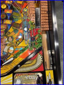 Indiana Jones Pinball Machine Williams Orange County Pinballs Free Ship