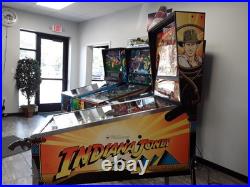 Indiana Jones Pinball Machine by Williams
