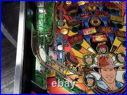 Indiana Jones Pinball Machine by Williams