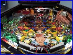 Indiana Jones Pinball Machine by Williams