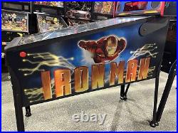 Iron Man Pinball Machine Stern Free Ship Orange County Pinballs