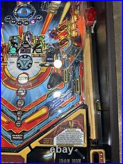 Iron Man Pinball Machine Stern Free Ship Orange County Pinballs