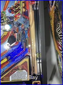 Iron Man Vault Edition 2014 Pinball Machine By Stern Free Shipping Color DMD