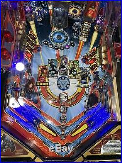 Iron Man Vault Edition 2014 Pinball Machine By Stern Free Shipping Color DMD