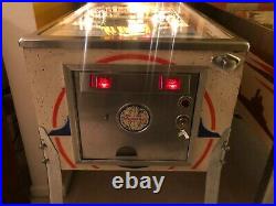 JET SPIN PINBALL MACHINE Gottlieb 1977 EXCELLENT Arcade Game EM Space Rocket
