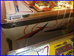 JET SPIN PINBALL MACHINE Gottlieb 1977 EXCELLENT Arcade Game EM Space Rocket