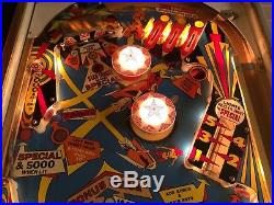 JETSPIN Pinball Machine, 1977, good condition, 4 player