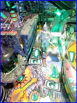 JJP Limited Edition Wizard Of Oz Pinball Machine- Emerald City HUO many mods