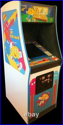 JR PAC-MAN ARCADE MACHINE by MIDWAY 1983 (Excellent Condition) RARE