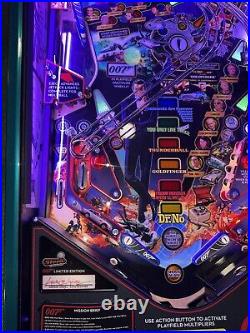 James Bond 007 Limited Edition Pinball Machine Stern Orange County Pinballs