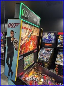 James Bond 007 Premium Edition Pinball Machine Orange County Pinballs Free Ship