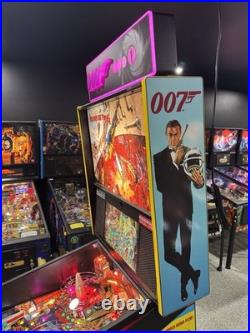 James Bond 007 Premium Edition Pinball Machine Orange County Pinballs Free Ship