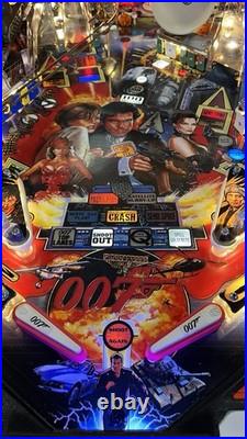 James Bond Goldeneye Pinball Machine Fully Refurbished Leds Rare Sega 1996