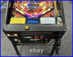 James Bond Goldeneye Pinball Machine Fully Refurbished Leds Rare Sega 1996
