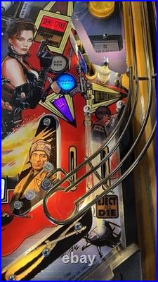 James Bond Goldeneye Pinball Machine Fully Refurbished Leds Rare Sega 1996