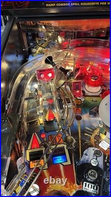James Bond Goldeneye Pinball Machine Fully Refurbished Leds Rare Sega 1996