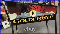 James Bond Goldeneye Pinball Machine Fully Refurbished Leds Rare Sega 1996