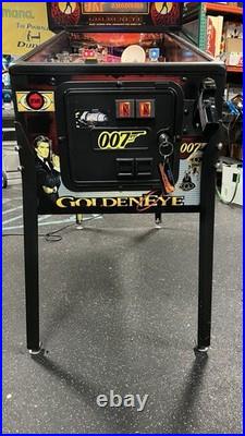 James Bond Goldeneye Pinball Machine Fully Refurbished Leds Rare Sega 1996