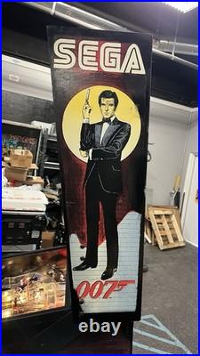 James Bond Goldeneye Pinball Machine Fully Refurbished Leds Rare Sega 1996