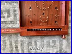 Jaques London Hit-A-Pin Bagatelle Wooden Table Game #80070 Complete Original Box
