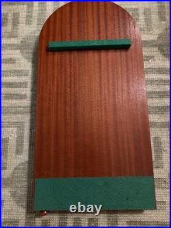 Jaques London Hit-A-Pin Bagatelle Wooden Table Game #80070 Complete Original Box