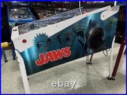 Jaws Limited Edition Pinball Machine Stern Orange County Pinballs FREE SHIPPING