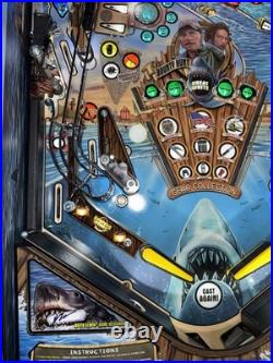 Jaws Limited Edition Pinball Machine Stern Orange County Pinballs FREE SHIPPING