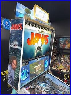 Jaws Limited Edition Pinball Machine Stern Orange County Pinballs Free Shipping