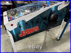 Jaws Limited Edition Pinball Machine Stern Orange County Pinballs Free Shipping