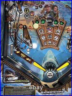 Jaws Limited Edition Pinball Machine Stern Orange County Pinballs Free Shipping