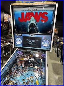 Jaws Limited Edition Pinball Machine Stern Orange County Pinballs Free Shipping