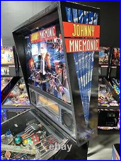 Johnny Mnemonic Pinball Machine Williams 1995 Free Ship