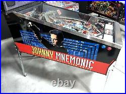 Johnny Mnemonic Pinball Machine Williams 1995 Free Ship