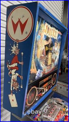 Jokerz! Pinball Machine Williams 1988 LEDS Orange County Pinballs FREE SHIP