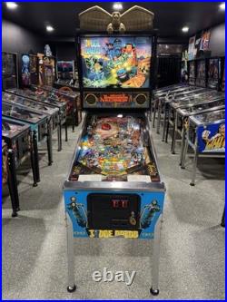 Judge Dredd Pinball Machine Bally 1993 LEDS Free Ship Orange County Pinballs