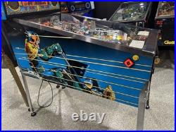 Judge Dredd Pinball Machine Bally 1993 LEDS Free Ship Orange County Pinballs