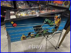 Judge Dredd Pinball Machine Bally 1993 LEDS Free Ship Orange County Pinballs