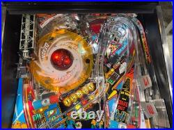 Judge Dredd Pinball Machine Bally 1993 LEDS Free Ship Orange County Pinballs